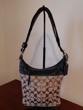 Coach Bleecker Signature Duffle Bag Style 11443